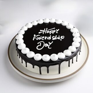 Friendship Day Black forest Cake-Half Kg