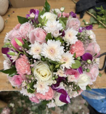 Mix Flowers Pink Charm Box Arrangement-By PGA - Image 2