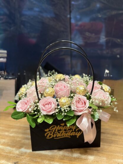 Happy Birthday Combo Bag In Black-By PGA