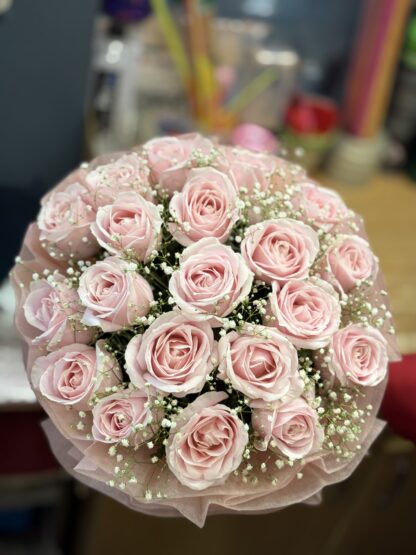 Sweet Pink Roses Charm-By PGA - Image 2