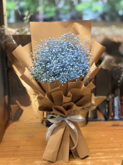 Blue Grace Spray Gypsophila Bouquet-By PGA
