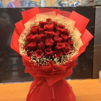 Hotness Of Red Roses-By PGA