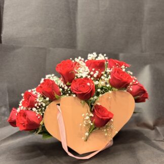 Lovely Heart Roses Bag-By PGA