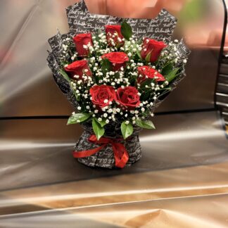 Love Red Roses Bouquet-By PGA
