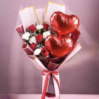 Pure Love Heart Bouquet