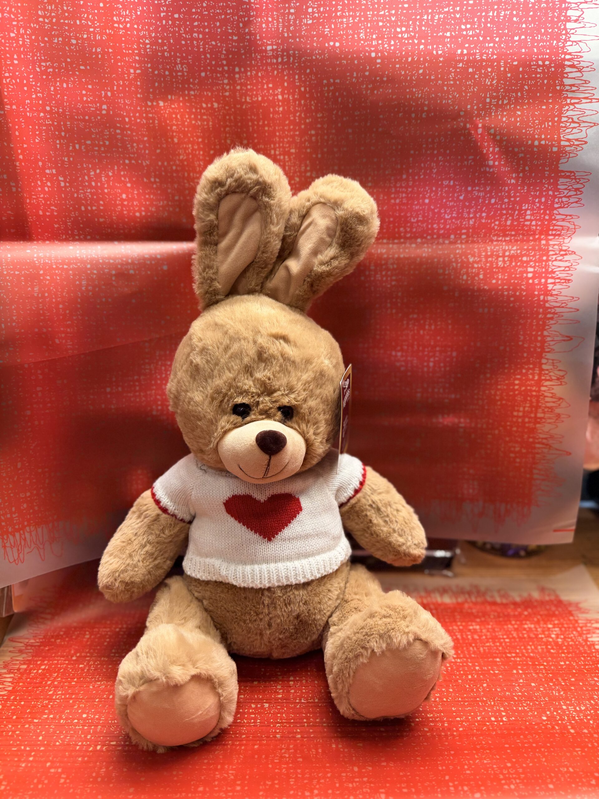 Brown Bunny in Heart T-Shirt