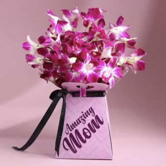 Purple Orchids For Mom