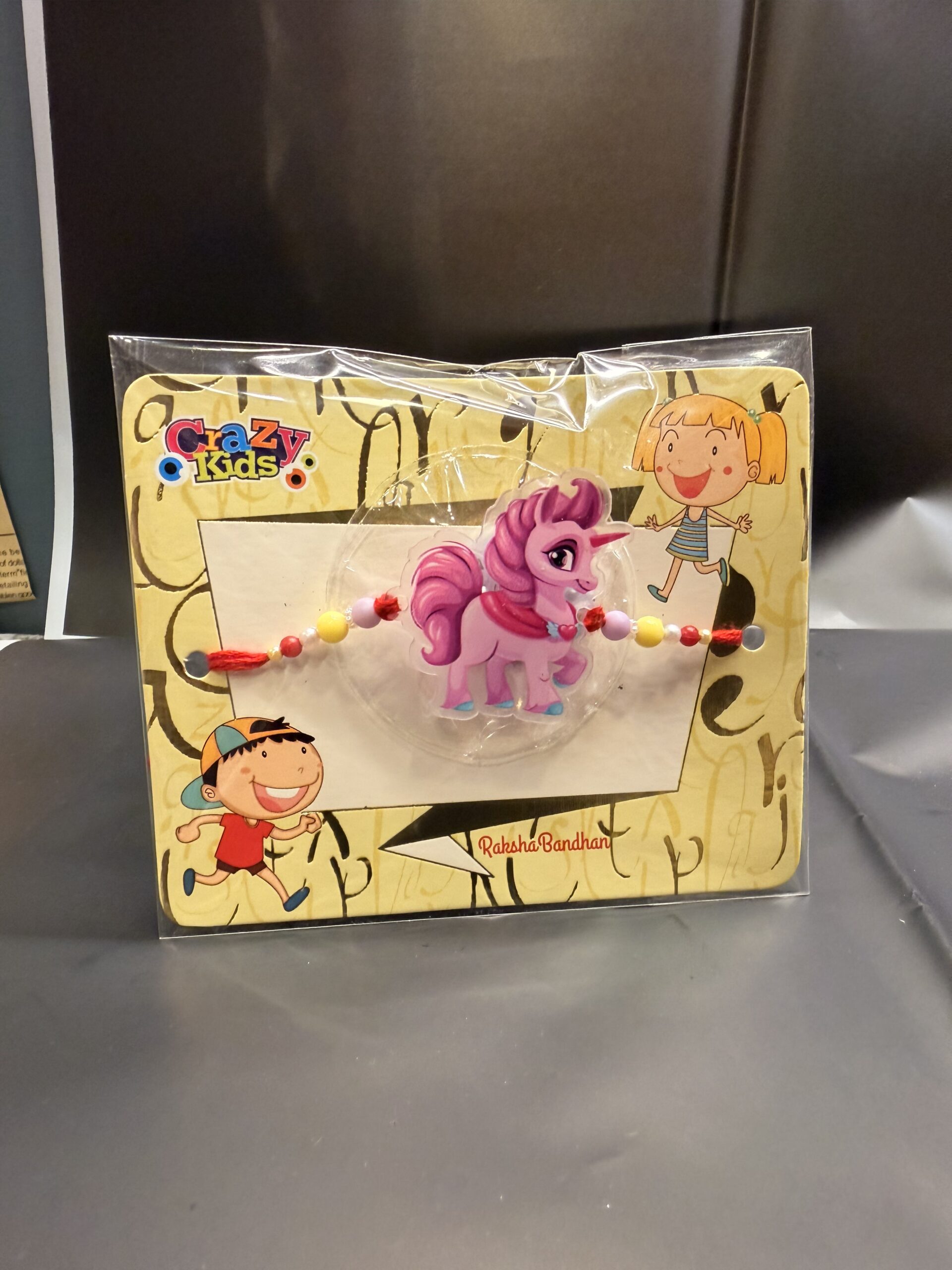 Kids Unicorn Light Rakhi With Moments - Image 2