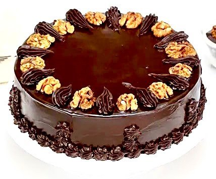 Choco Walnut Cake-half kg
