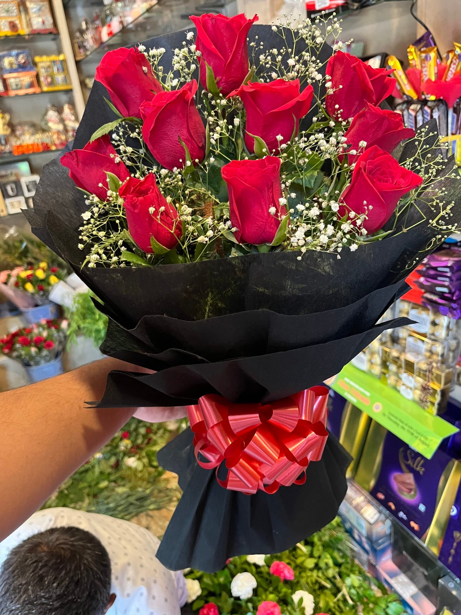 Red Roses Bunch