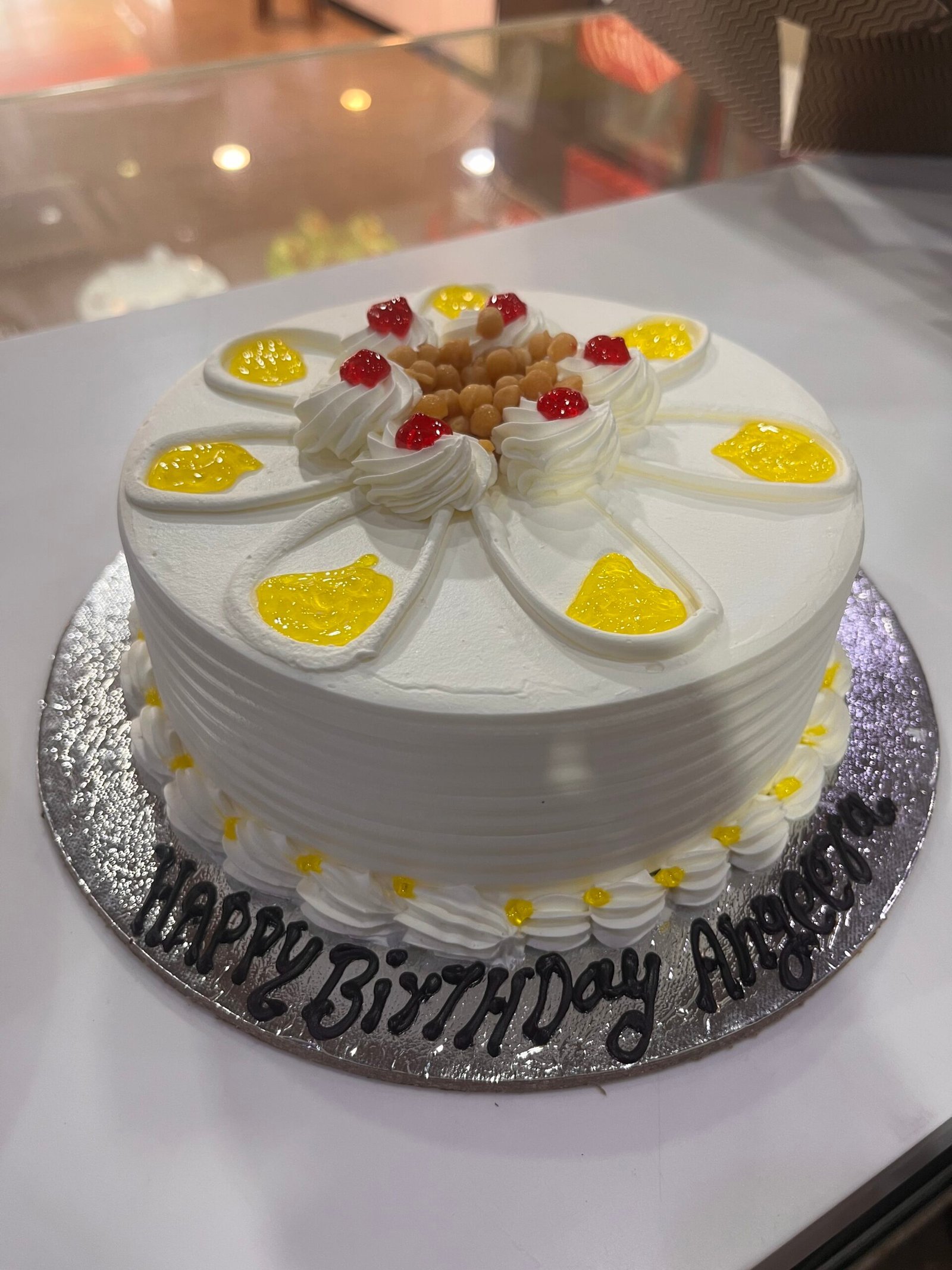 Designer Butterscotch Cake