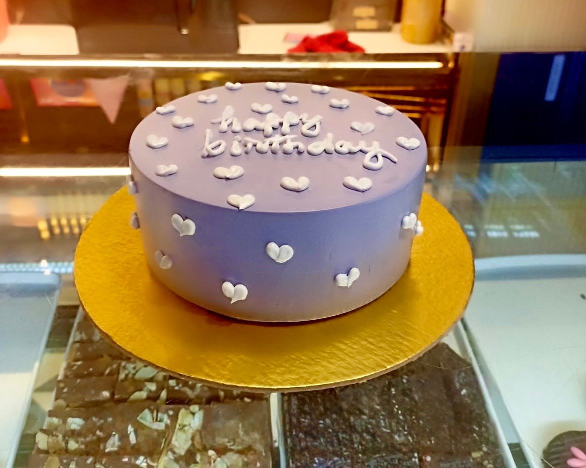 Purple Love Chocolate Cake-Half Kg
