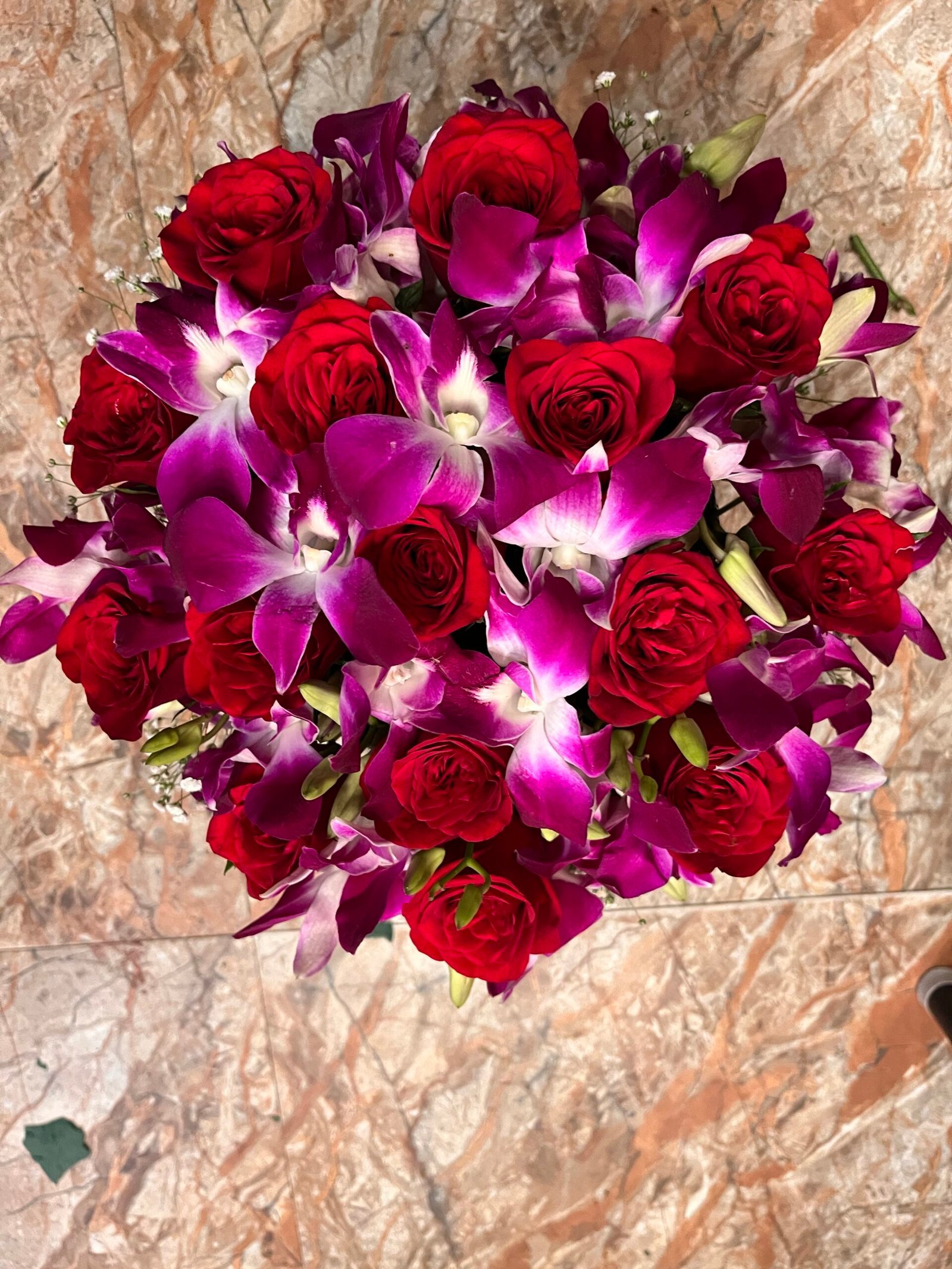 Purple Orchids n Roses Box - Image 2
