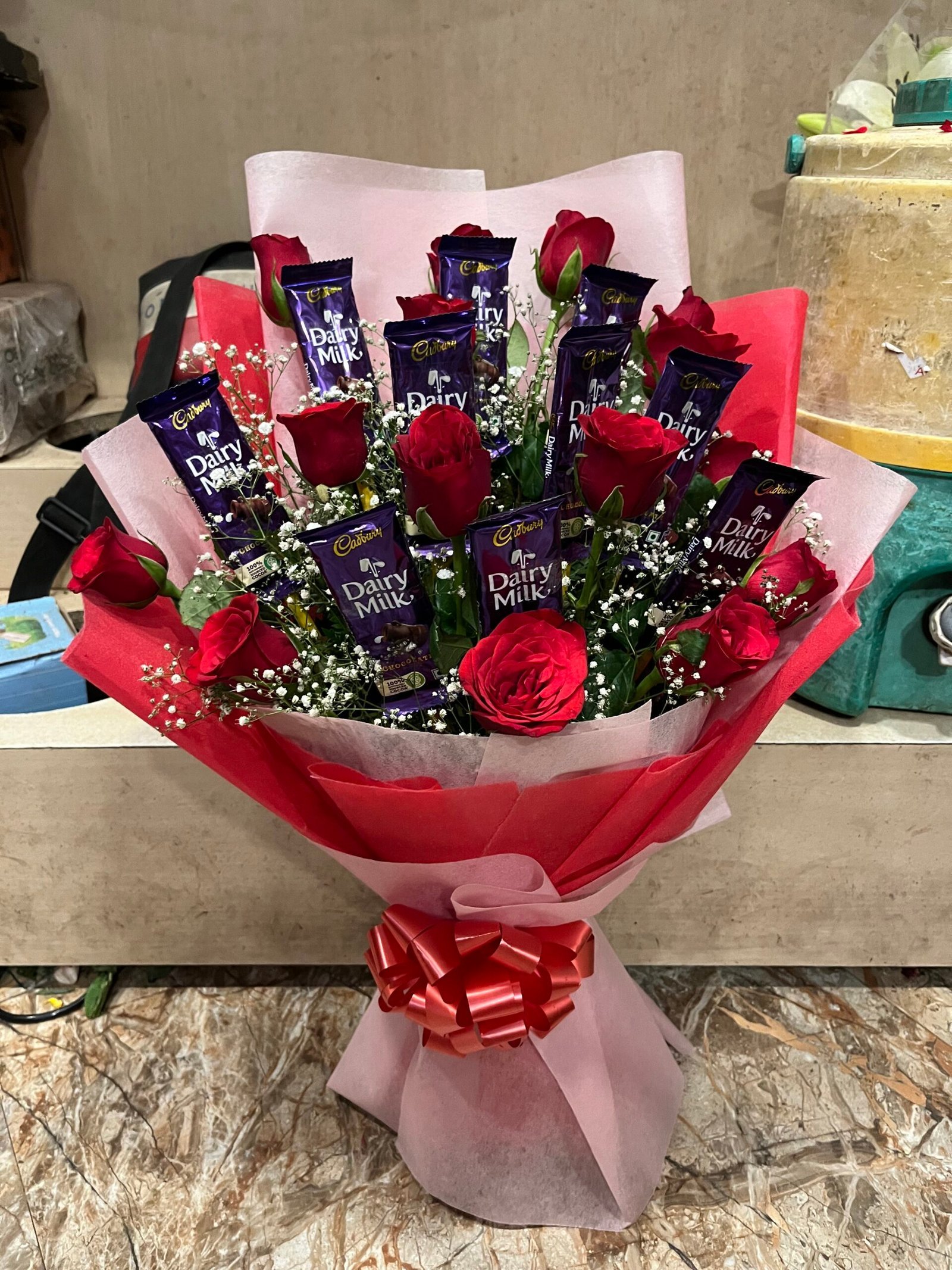 Chocolates N Roses Bouquet-By PGA