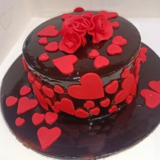 Chocolate Semi-Fondant Cake