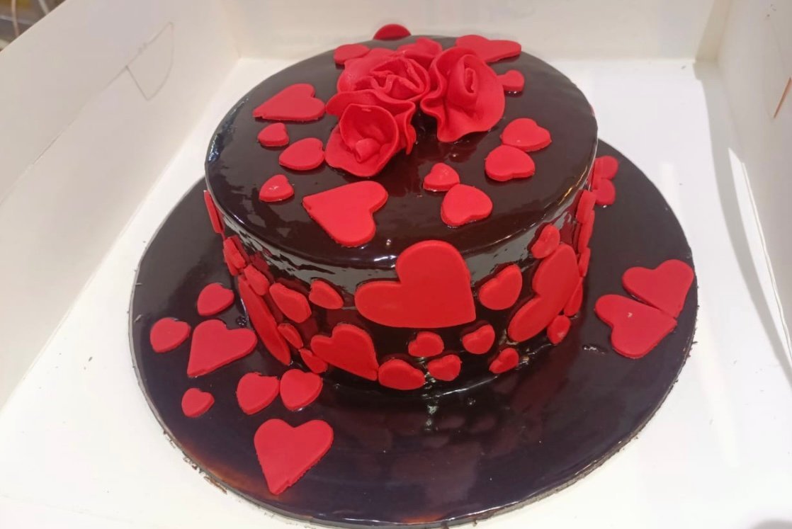 Chocolate Semi-Fondant Cake