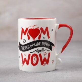 Mom turned upside down Is Wow Mug-Archie's