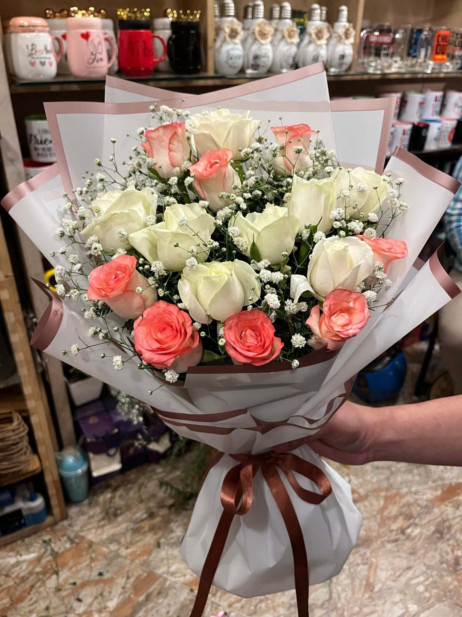 Pink N White Bouquet