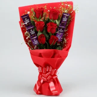 Roses n Dairy Milk