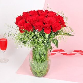 Glass Vase Arrangement