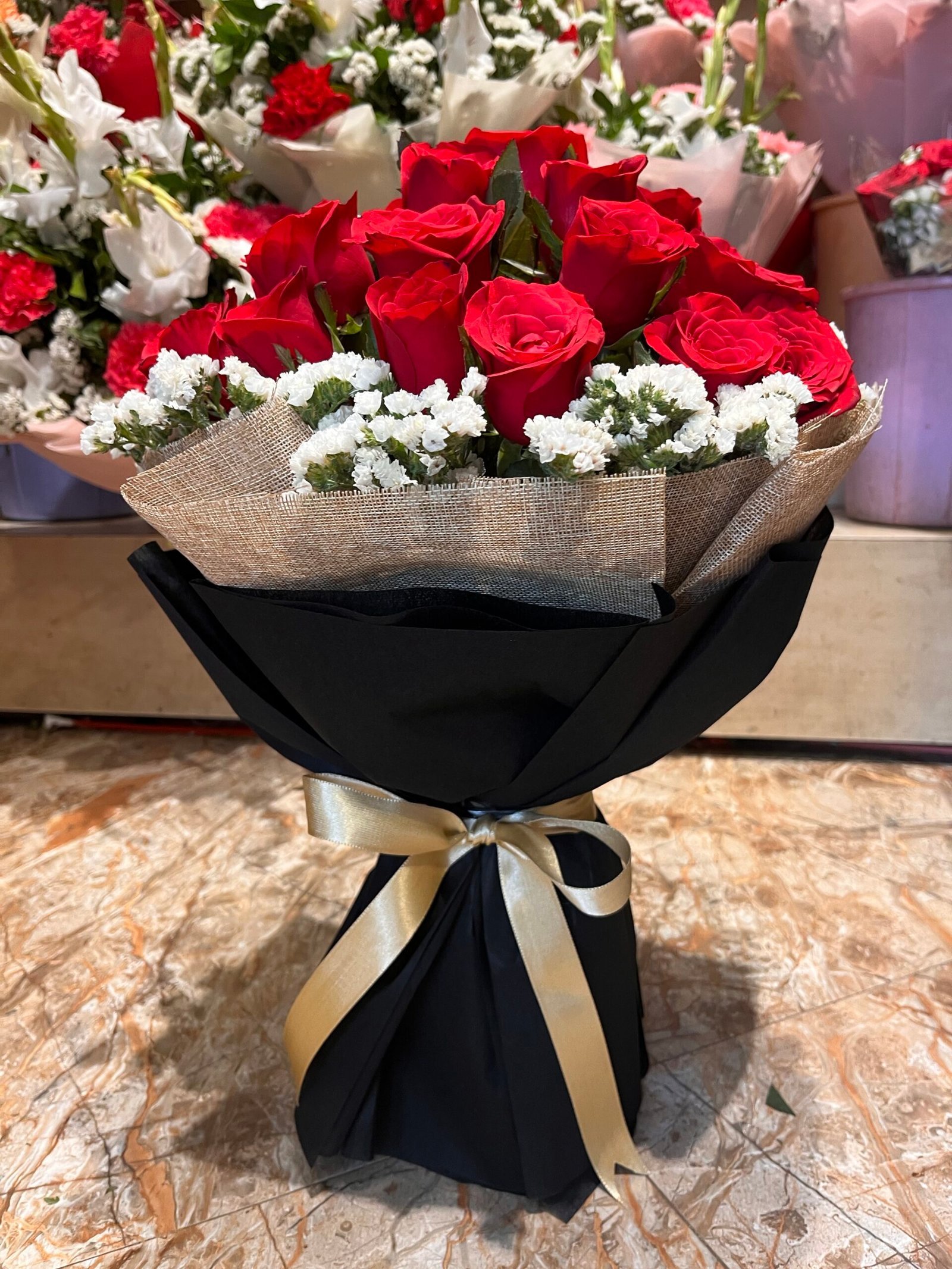 Red Roses Premium Bouquet