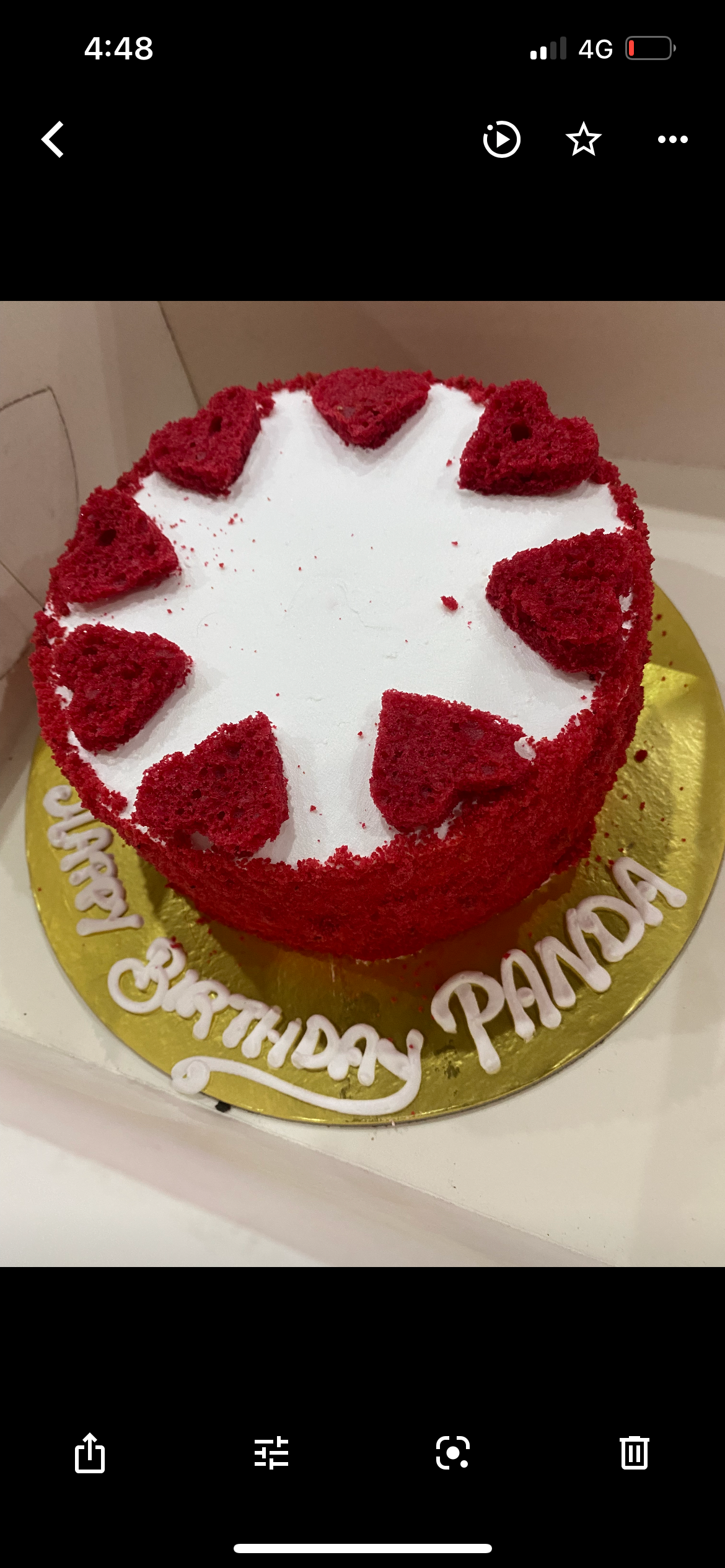 Hearty Red Velvet Cake