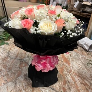 Pink n white Roses