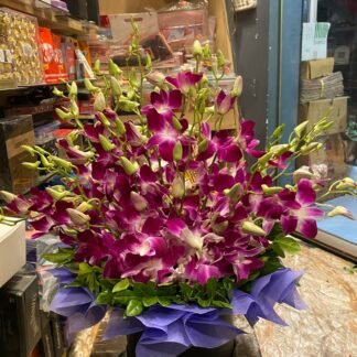 Purple Orchids Beauty-By PGA