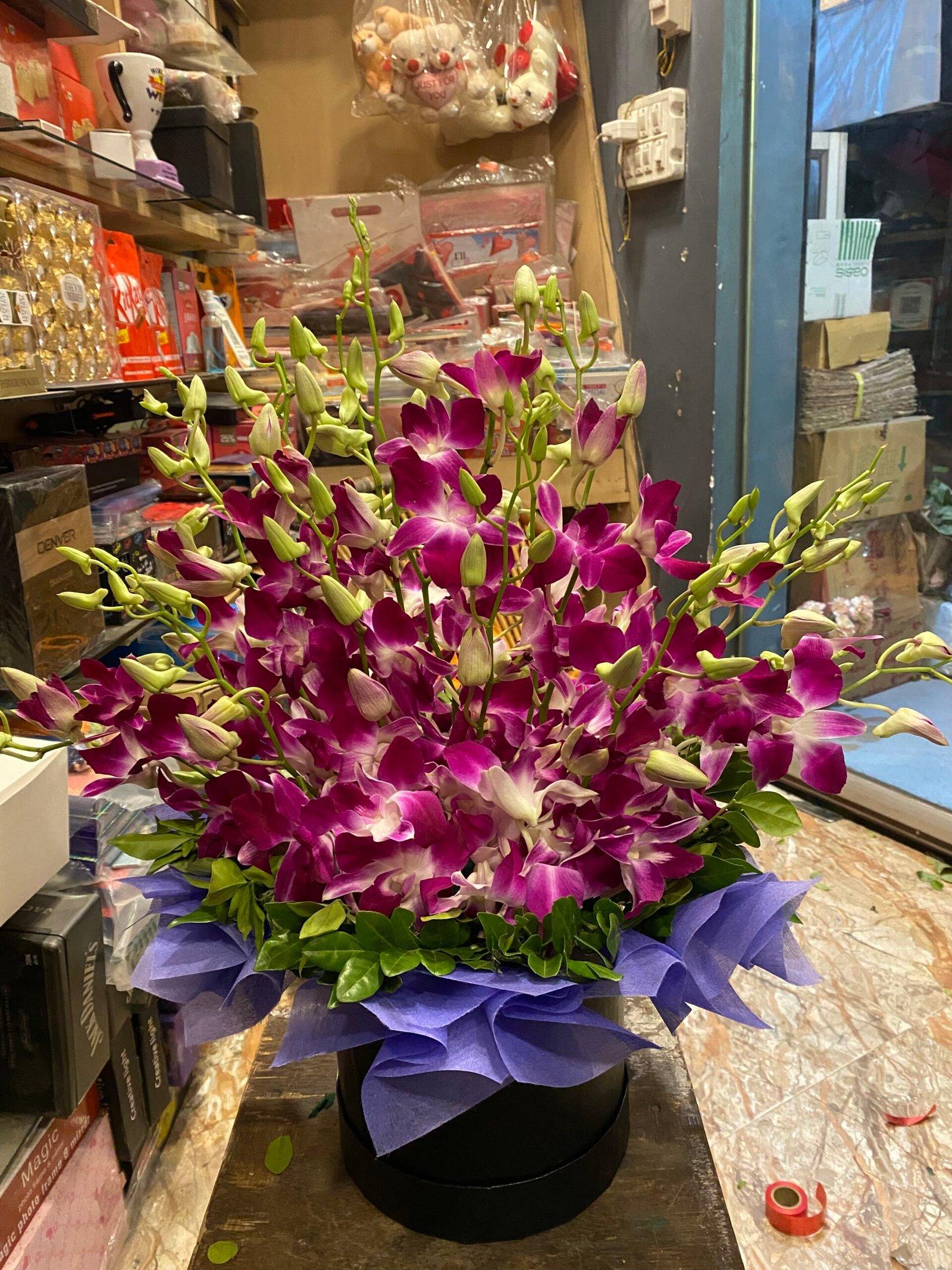 Purple Orchids Beauty-By PGA