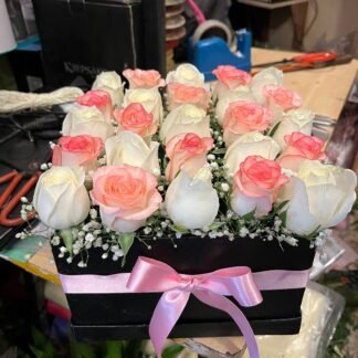 White n Jumelia Pink Box