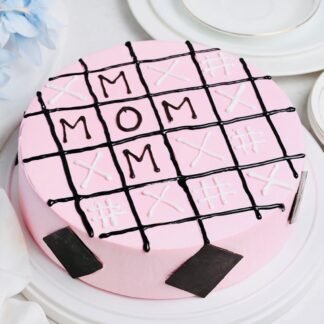 Pink Mom Theme Cake-Half Kg