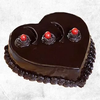 Half Kg Heart Shape ChocoCake