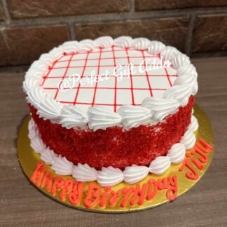 Half kg Red Velvet Cake
