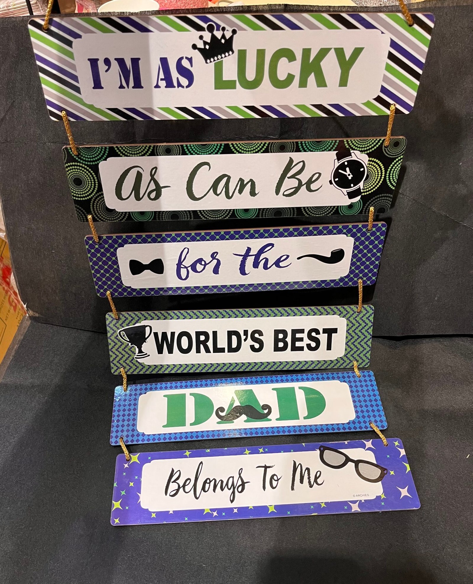 Archies Dad Wall Hanging