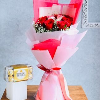 Mix Roses n Ferrero Rocher Combo