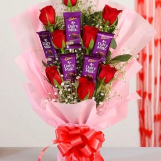 Red Roses n Chocolates Combo