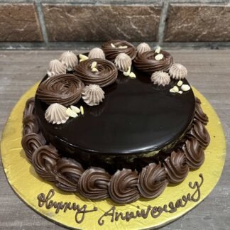 600gms Floral Chocolate Cake
