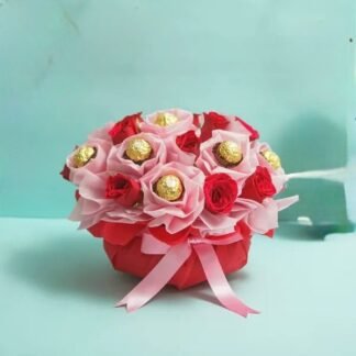 Potpourri Red Rose Rocher Combo