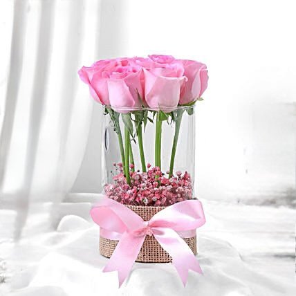 Charm Of Pink Roses