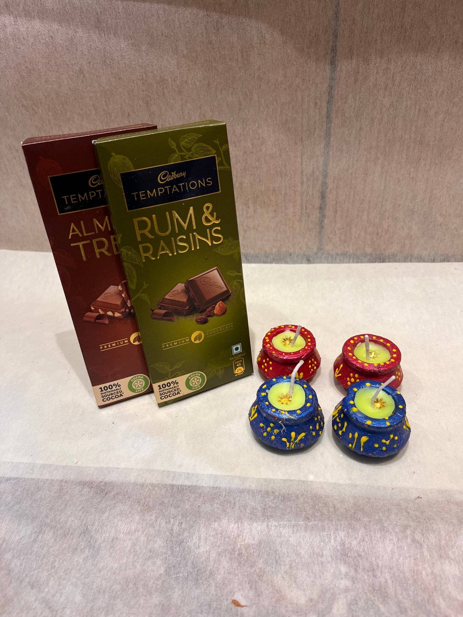Cadbury’s Temptations n 4 Wax Diyas