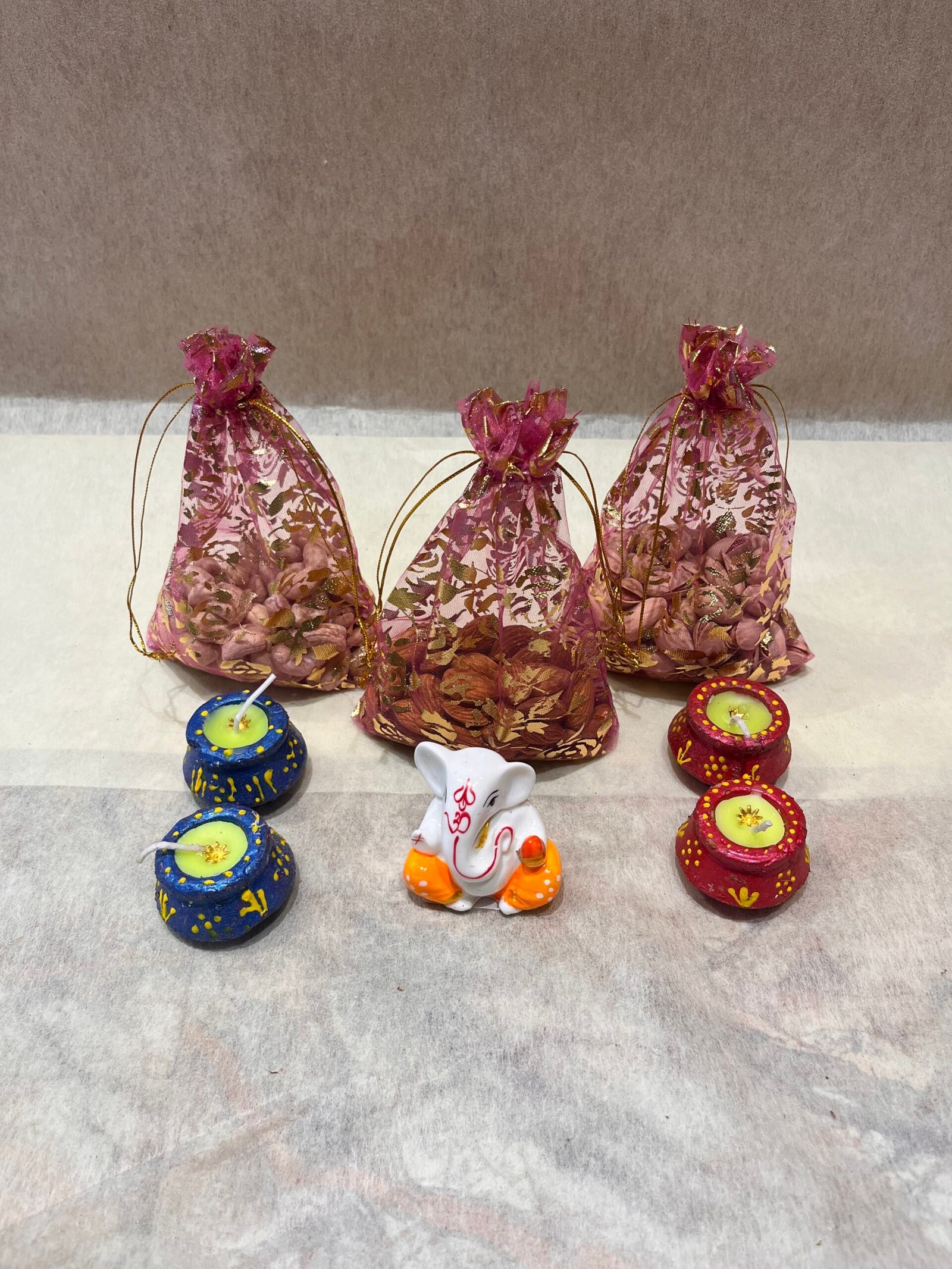 Mix Dryfruits Ganesha Ji Idol n 🪔