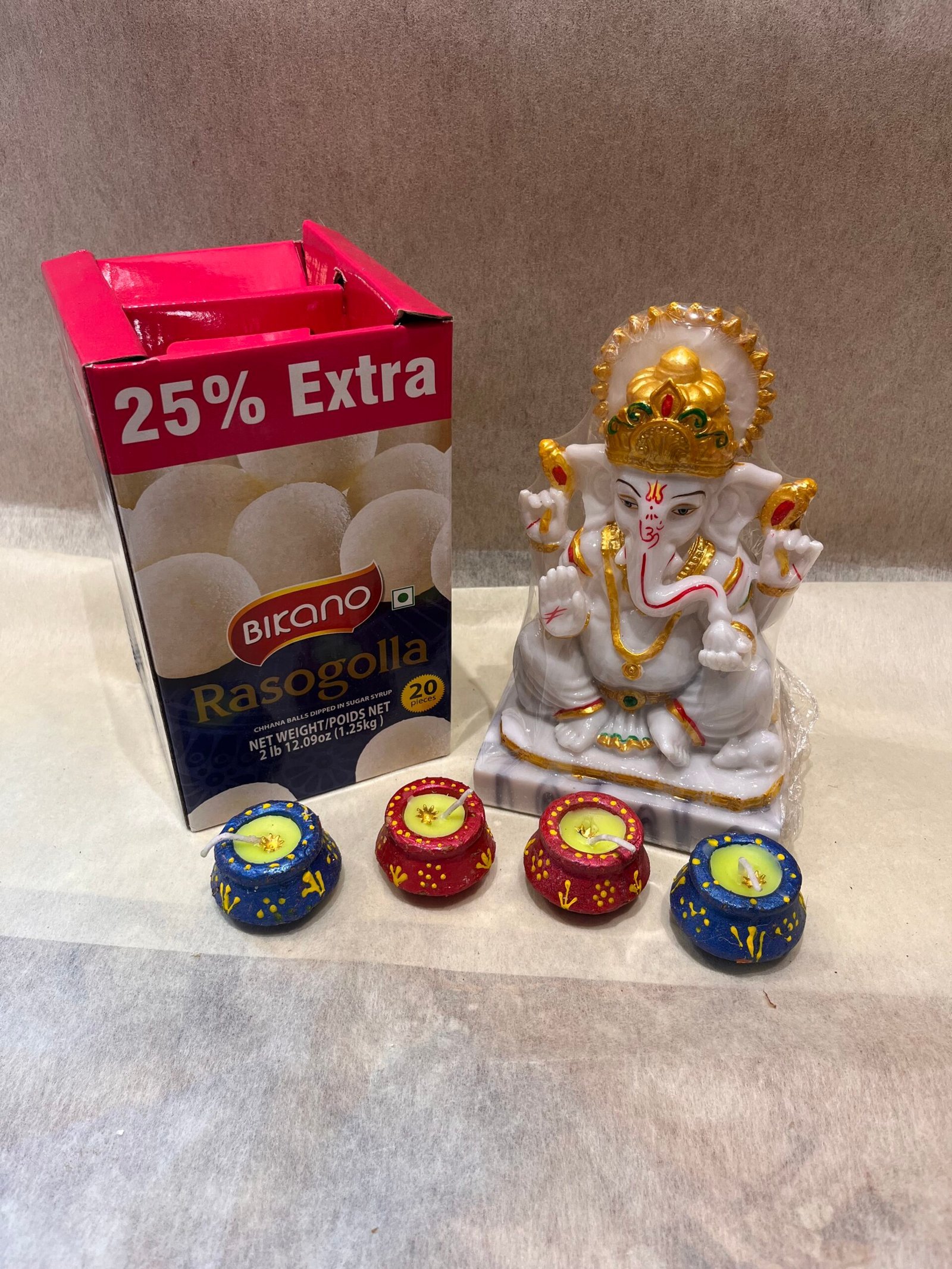 Rasgullah Ganesh Ji Idols n 🪔
