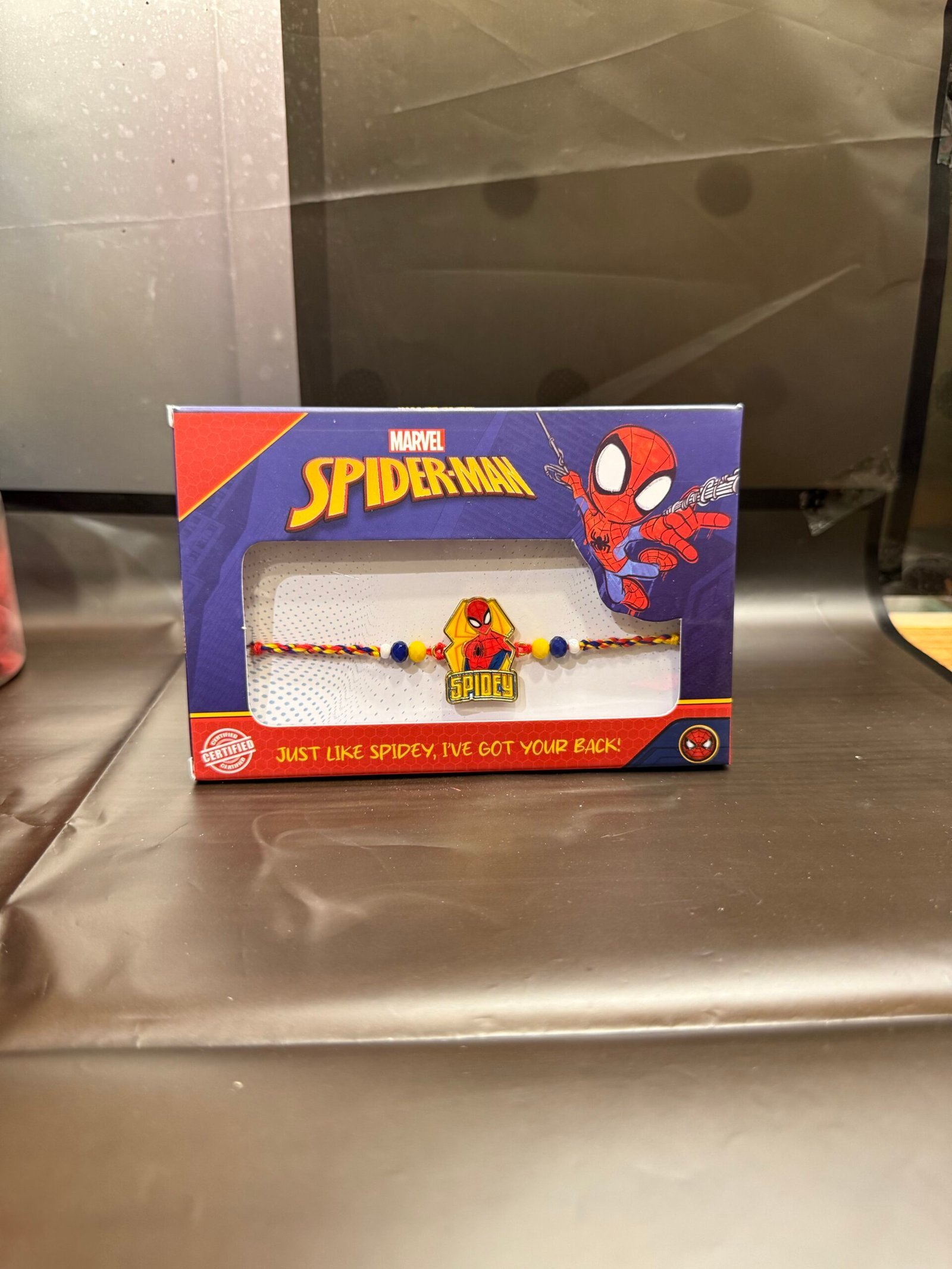 Spidy Kids Rakhi With Chocolate Bouquet - Image 2