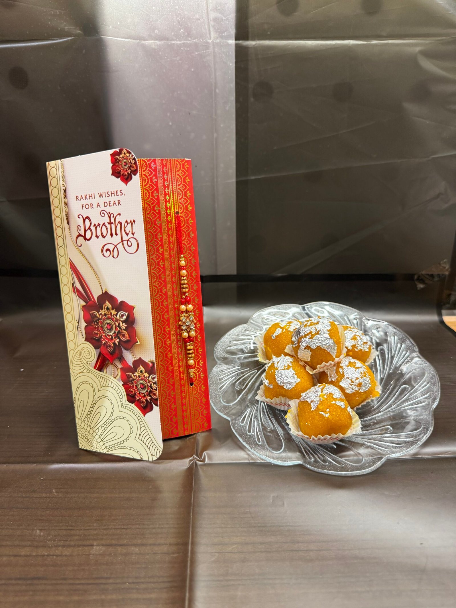Single Archie's Rakhi With Motichoor Ladoo