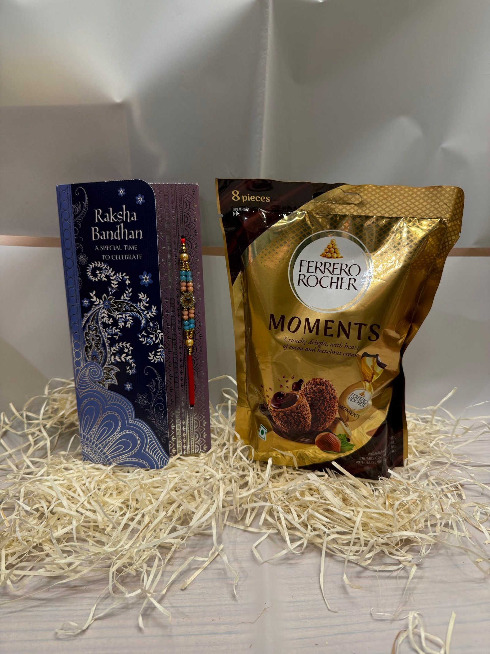 Rakhi With Ferrero Rocher Moments