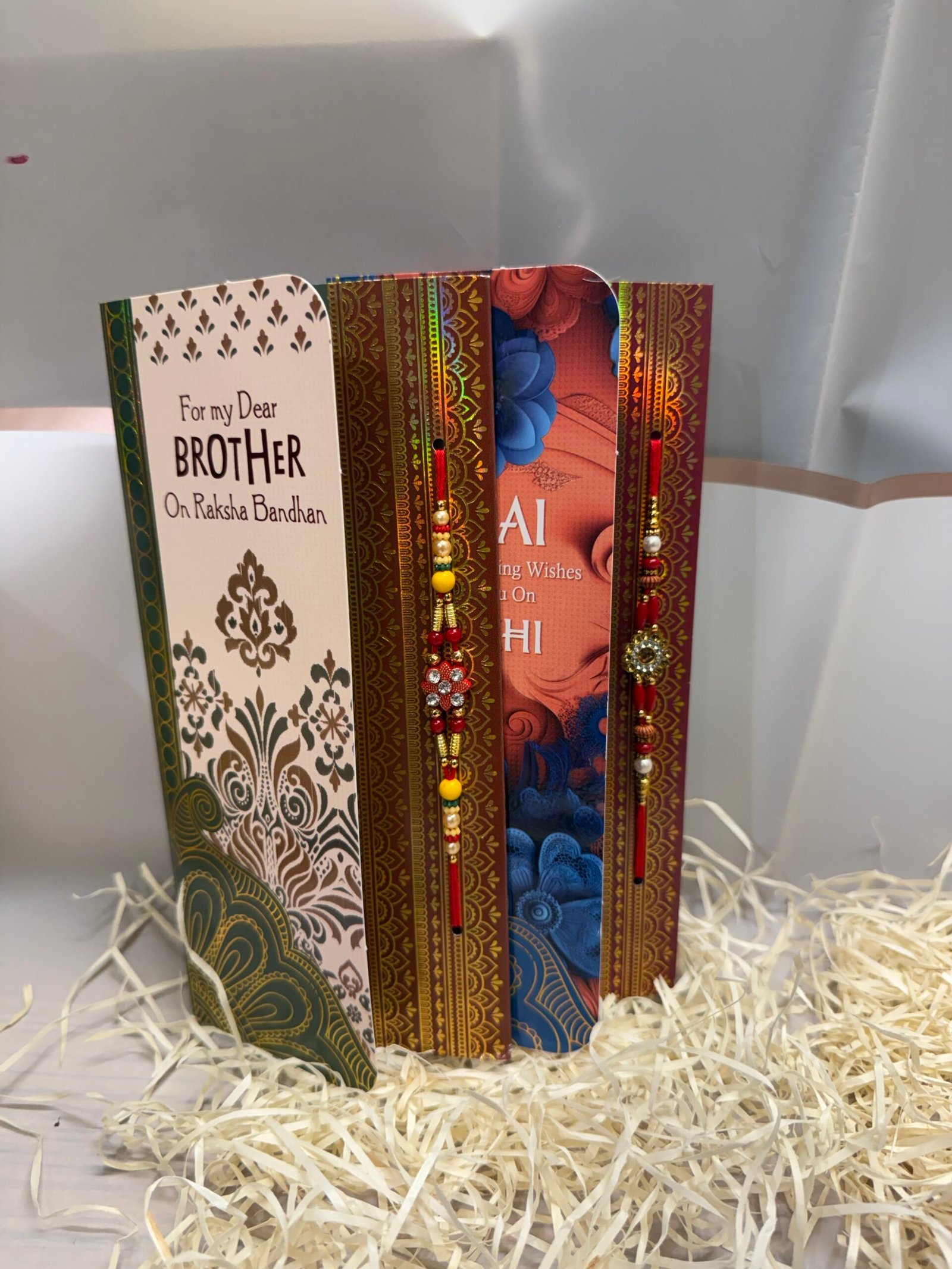 Two Rakhi Set With Moments Pack - Image 2
