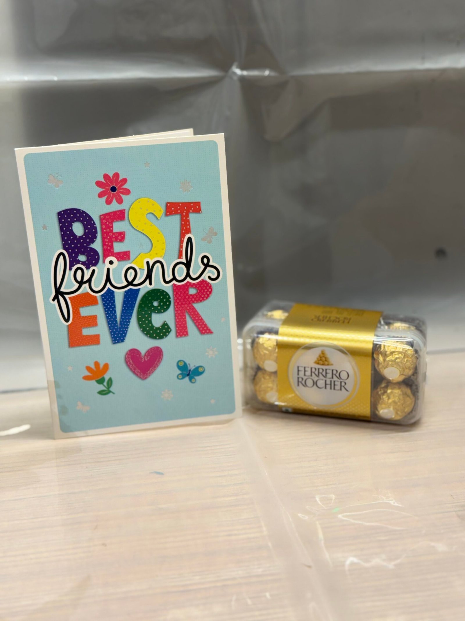 Ferrero Rocher Box With Friends Greeting Card