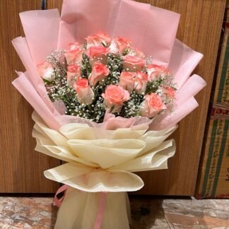 Pink Roses Bouquet