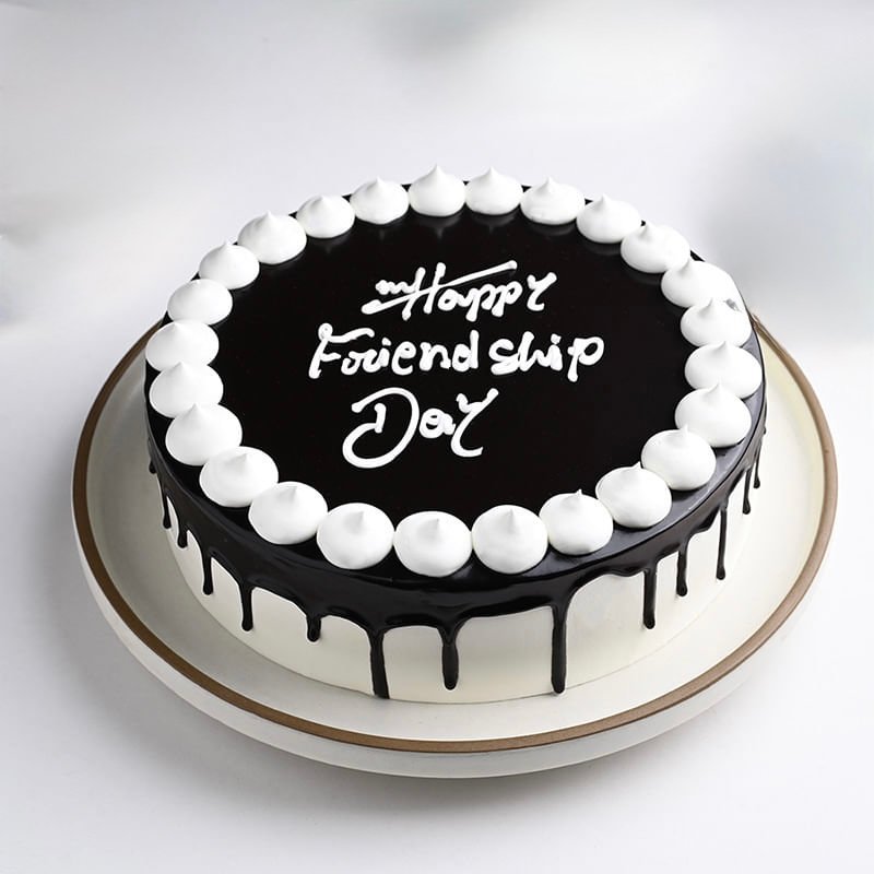 Friendship Day Black forest Cake-Half Kg