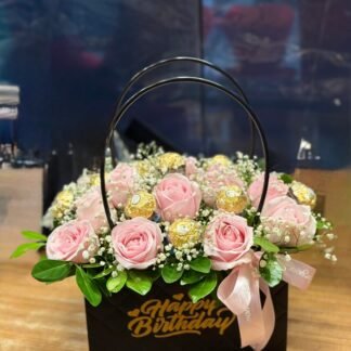 Happy Birthday Combo Bag In Black-By PGA